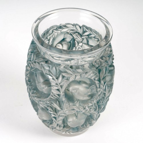 1939 René Lalique - Vase Bagatelle - Verrerie, Cristallerie Style Art Déco