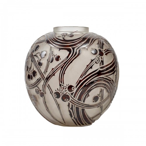 1924 René Lalique - Vase Baies