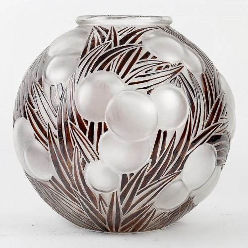 1926 René Lalique - Vase Oranges - Glass & Crystal Style Art Déco