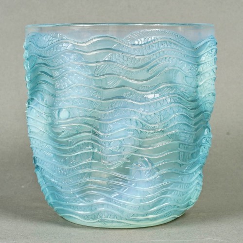 Antiquités - 1932 René Lalique - Vase Dauphins