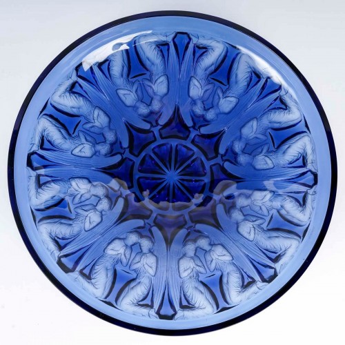 1930 René Lalique - Coupe Anges - Art Déco