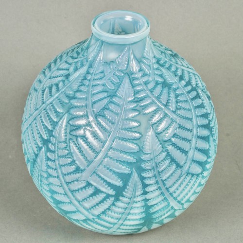 1927 René Lalique - Vase Espalion - Glass & Crystal Style Art Déco