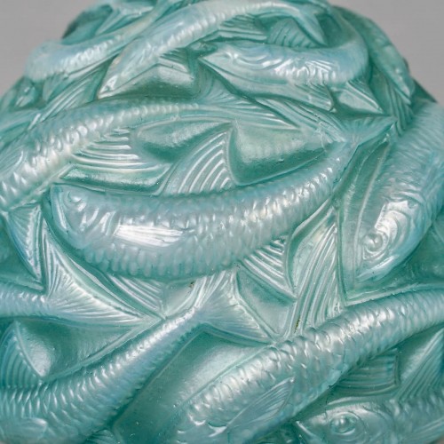 1927 René Lalique - Vase Oléron - BG Arts