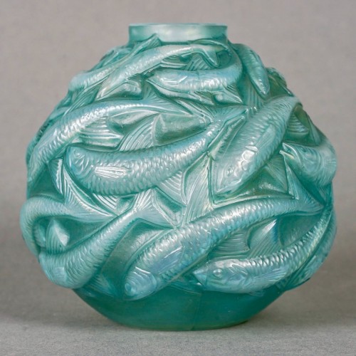 1927 René Lalique - Oleron Vase - Art Déco