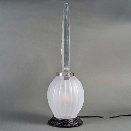 1990 Marie Claude Lalique - Lampe Hokkaido - BG Arts