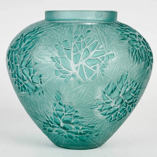 1923 René Lalique - Vase Estérel - Verrerie, Cristallerie Style Art Déco