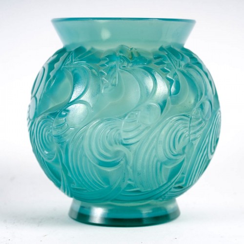 20th century - 1931 René Lalique - Vase Le Mans