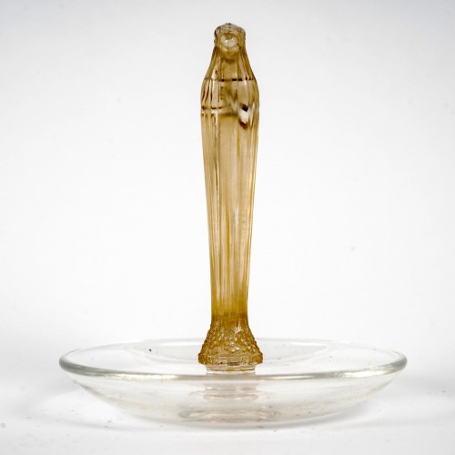 1925 René Lalique - Cendrier Baguier Clos Sainte Odile - BG Arts