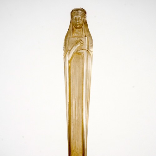 1925 René Lalique - Cendrier Baguier Clos Sainte Odile - Art Déco