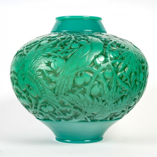 1924 René Lalique - Vase Aras - BG Arts