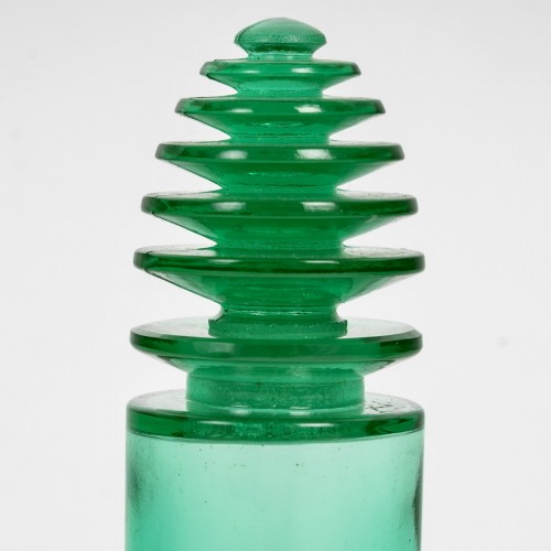 1929 René Lalique - 3 Perfume Bottles Sans Adieu Worth - 