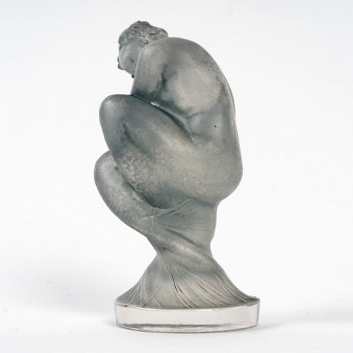 Verrerie, Cristallerie  - 1920 René Lalique - Mascotte Automobile Statuette Sirène