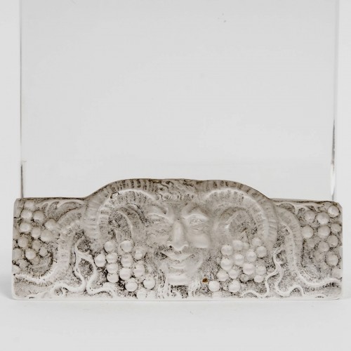 1928 René Lalique - Porte Menu Faune - BG Arts
