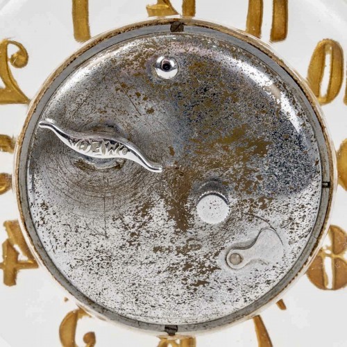 Art Déco - 1931 René Lalique  Clock Antoinette Omega Mechanical Movement