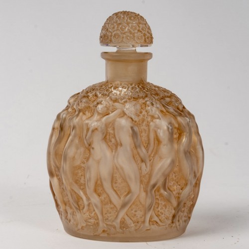 1937 René Lalique - Perfume Bottle Calendal For Molinard - Glass & Crystal Style Art Déco