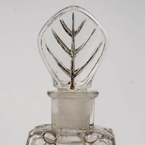 1910 René Lalique - Perfume Bottle Lotion For Roger &amp; Gallet - 
