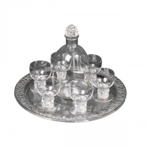 1931 René Lalique - Service Thomery Verre Blanc