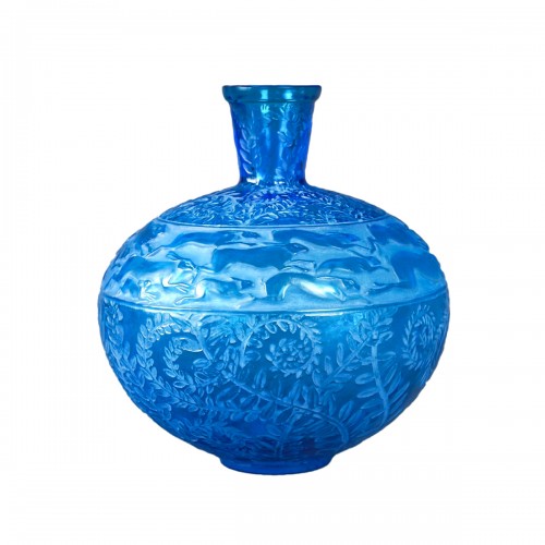 1923 René Lalique - Vase Lièvres