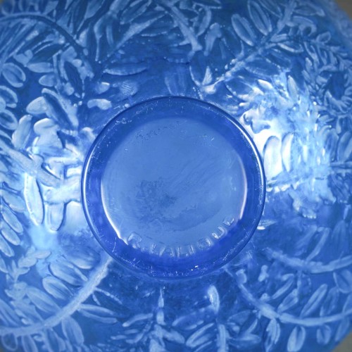 1923 René Lalique - Vase Lièvres - BG Arts
