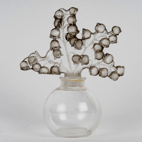 1931 René Lalique - Flacon Clairefontaine - Verrerie, Cristallerie Style Art Déco