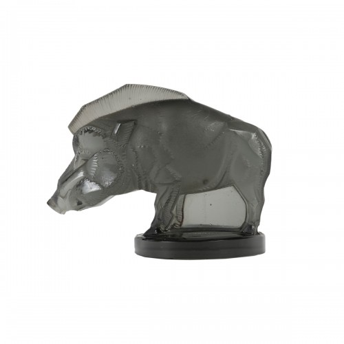 1929 René Lalique - Mascotte automobile sanglier