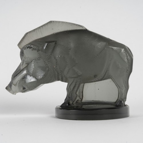 XXe siècle - 1929 René Lalique - Mascotte automobile sanglier