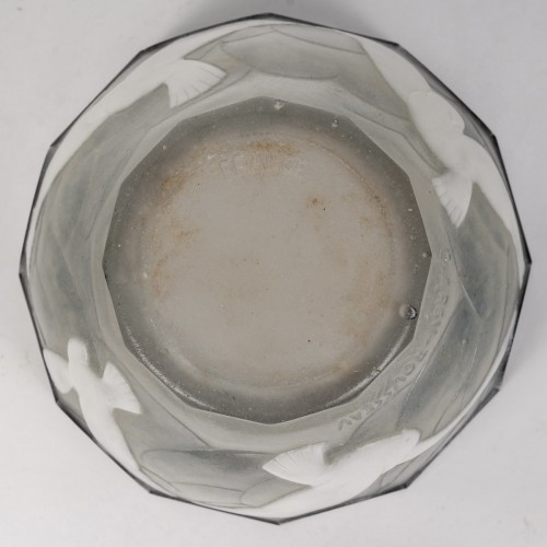 Antiquités - 1933 Gabriel Argy Rousseau - Coupe Vase Les Ramiers