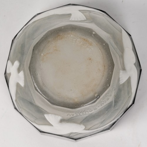 Antiquités - 1933 Gabriel Argy Rousseau - Coupe Vase Les Ramiers