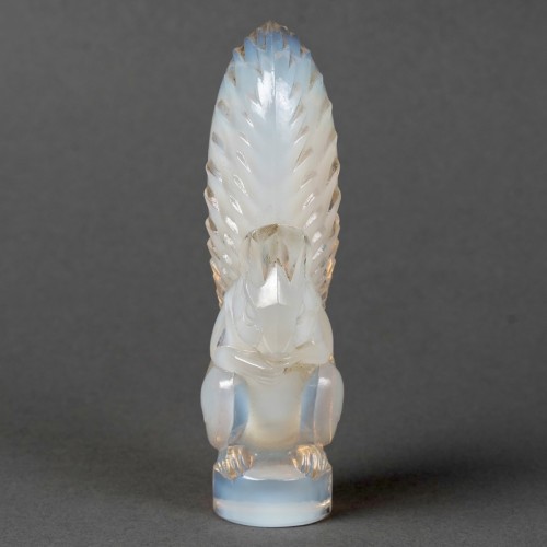 1931 René Lalique - Cachet Ecureuil - Verrerie, Cristallerie Style Art Déco