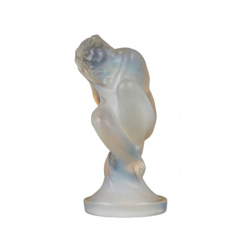 1920 René Lalique - Mascotte Automobile Statuette Sirène
