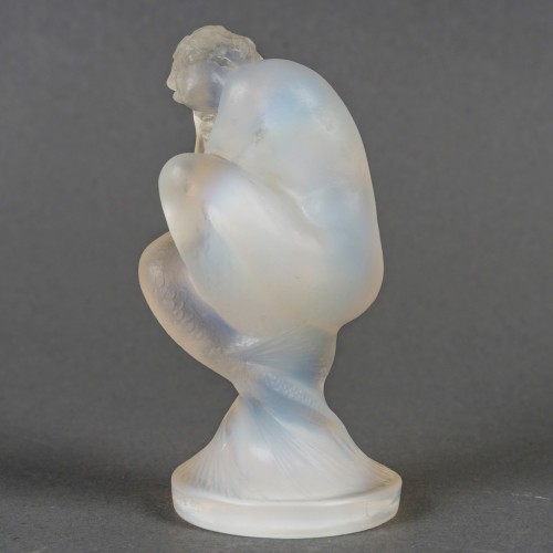 Verrerie, Cristallerie  - 1920 René Lalique - Mascotte Automobile Statuette Sirène