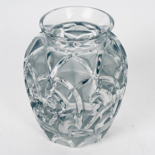 Verrerie, Cristallerie  - 1931 René Lalique - Vase Chamois