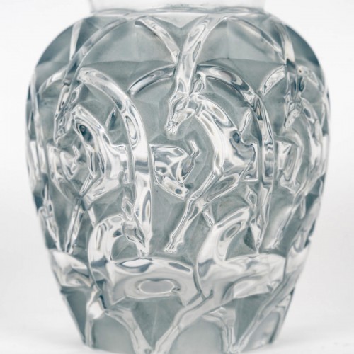 1931 René Lalique - Vase Chamois - BG Arts