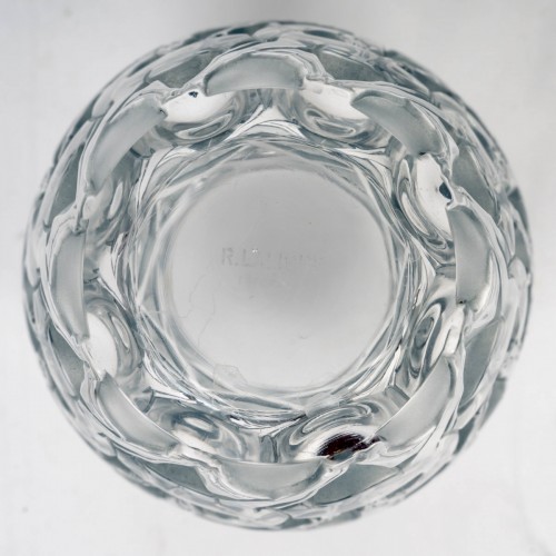 XXe siècle - 1931 René Lalique - Vase Chamois
