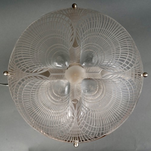 XXe siècle - 1921 René Lalique - Lampe Coquilles