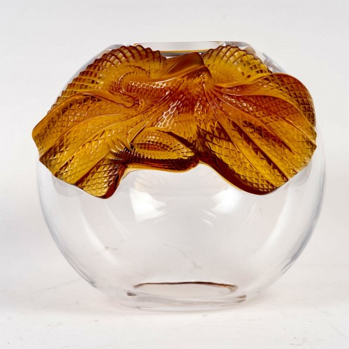 Verrerie, Cristallerie  - 1988 Marie-claude Lalique - Vase Erimaki