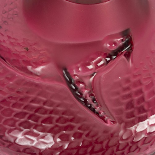 XXe siècle - Lalique France - Vase Serpent