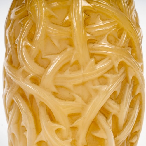 Verrerie, Cristallerie  - 1921 René Lalique - Vase Ronces