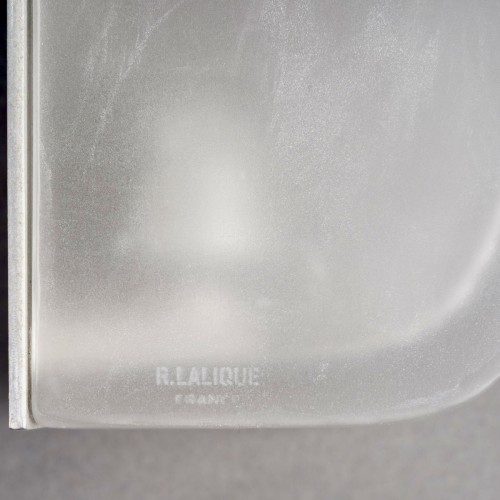 XXe siècle - 1935 René Lalique - Paire d'Appliques Art Déco Languedoc