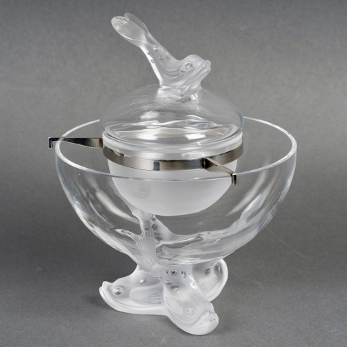 1980 Marie-claude Lalique - Bol à Caviar Igor - Verrerie, Cristallerie Style 