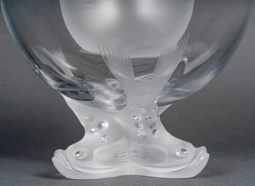 XXe siècle - 1980 Marie-claude Lalique - Bol à Caviar Igor