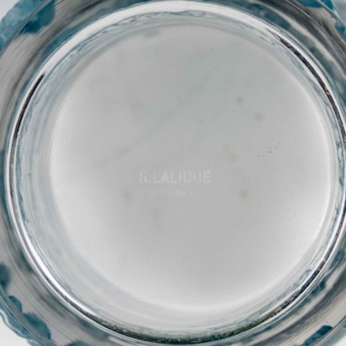 20th century - 1938 René Lalique - Vase Bacchus