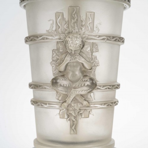1950 Marc Lalique - Lampe Pan Faune - BG Arts