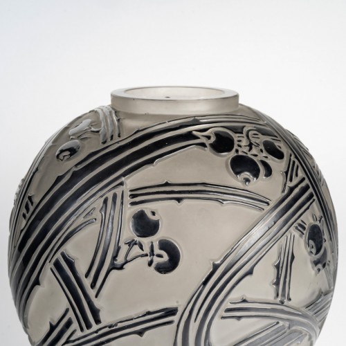 1924 René Lalique - Vase Baies - Art Déco