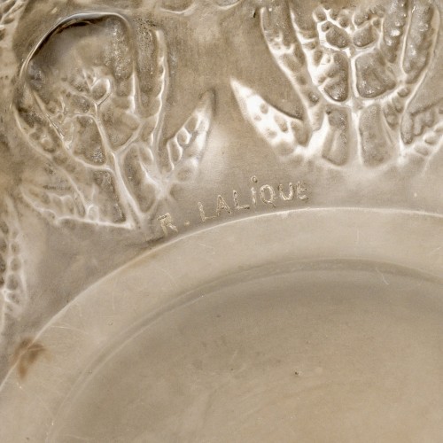 Antiquités - 1912 René Lalique - Vase Fougères