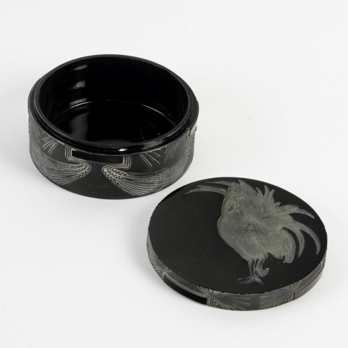 1910 René Lalique - Boîte Coq - BG Arts