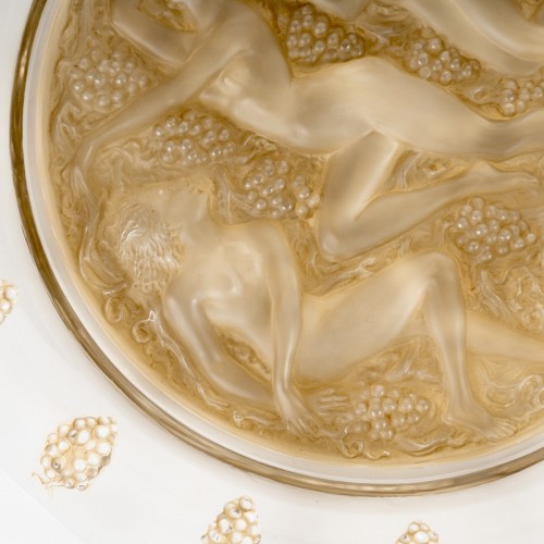 1943 René Lalique - Plat Côte d'Or - Art Déco