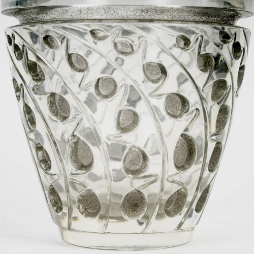 Verrerie, Cristallerie  - 1934 René Lalique - Vase Lemna