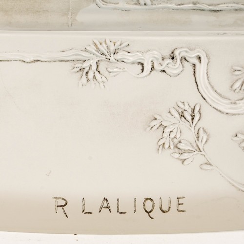 1910 René Lalique - Boîte Paon - Art Déco