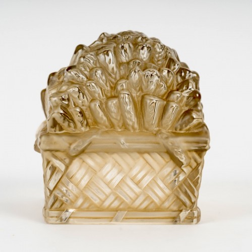 1939 René Lalique - Surtouts décoratifs corbeille Quatre Saisons - Art Déco